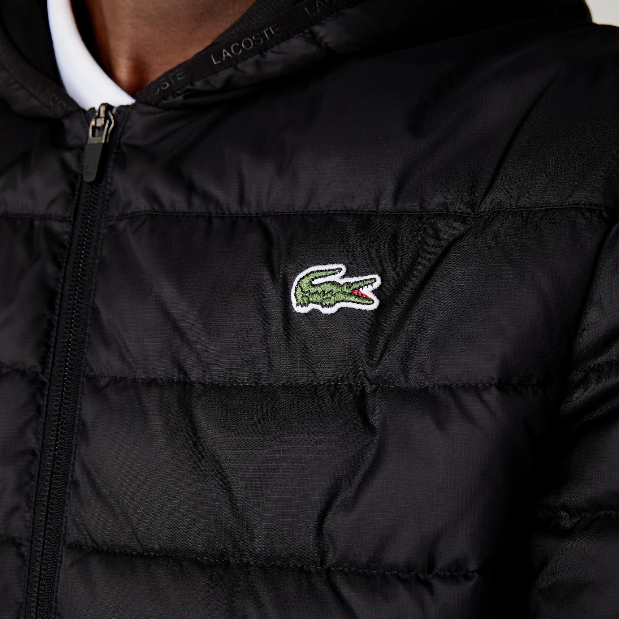 Men's Lacoste SPORT Hooded Water-Resistant Jacket