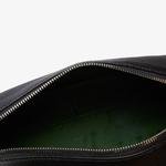 Lacoste Men's Chantaco Matte Stitched Leather Boston Bag