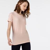 Lacoste Women's Round Neck Striped T-ShirtZ0E