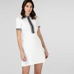 Lacoste Women's Short Sleeve Zippered  Dress