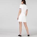 Lacoste Women's Short Sleeve Zippered  Dress