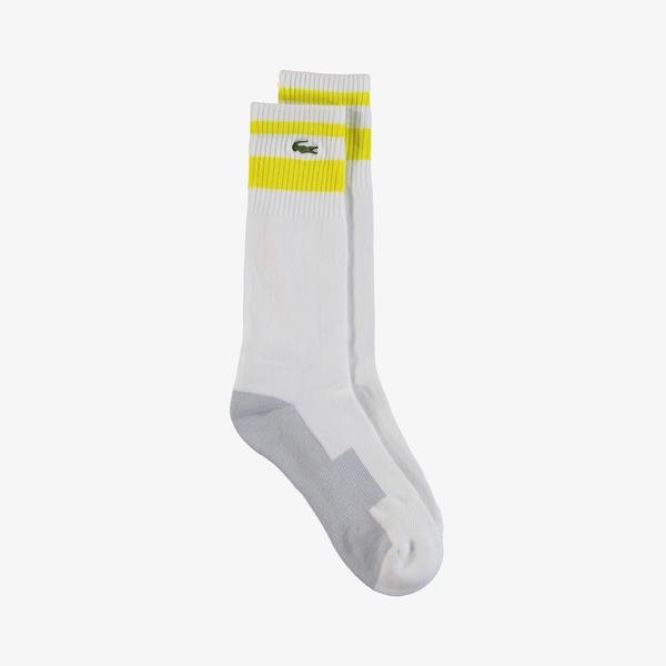 Lacoste SPORT pánské dlouhé tenisové ponožky ze strečové bavlny