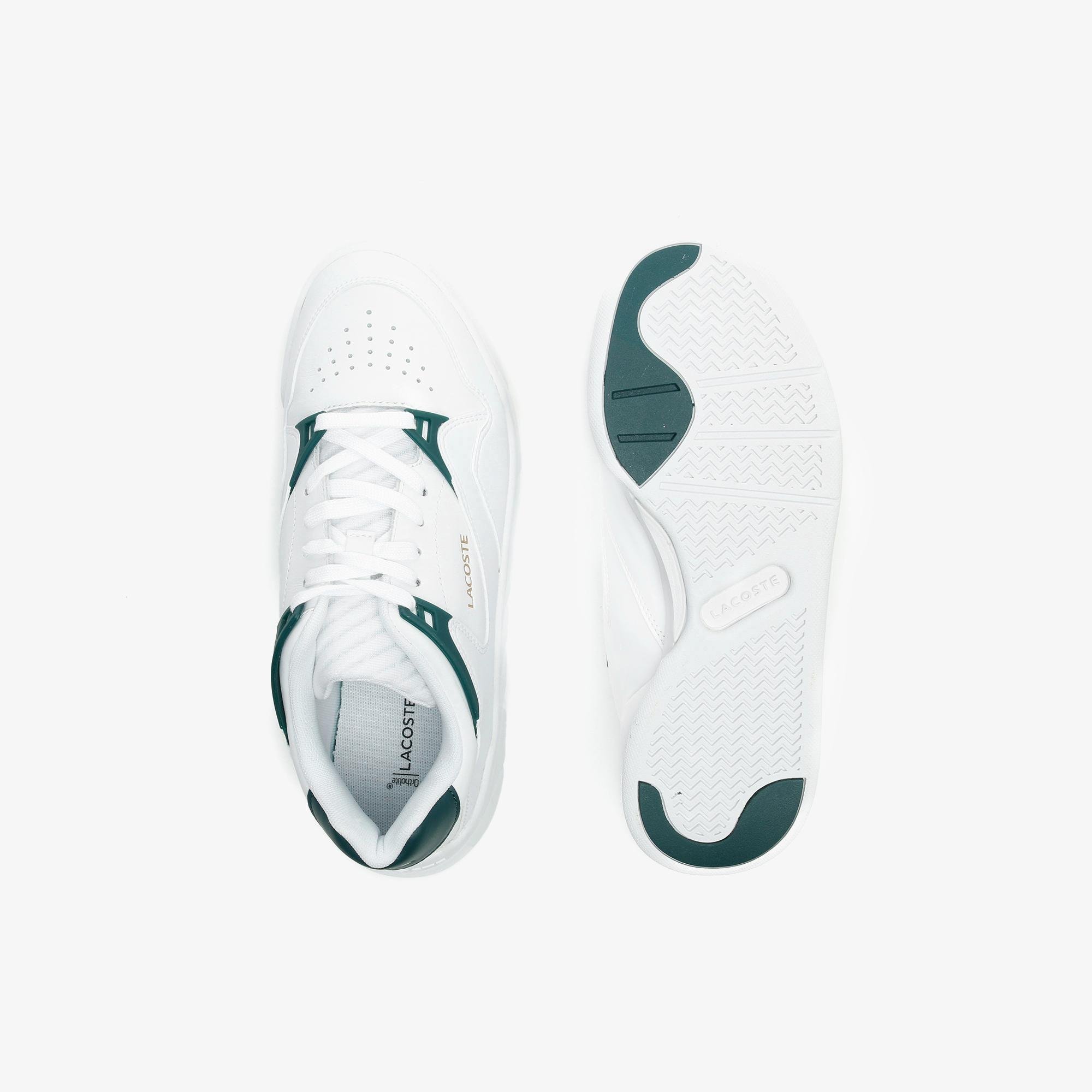 Lacoste Women's Court Slam Leather Trainers