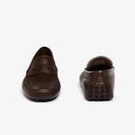 Lacoste Concours 118 1 P Cam Męskie skórzane brązowe buty
