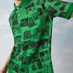 Lacoste Unisex LIVE x Polaroid Loose Fit Print Polo Shirt