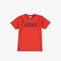 Lacoste Kids Crew Neck Printed T-Shirt35K