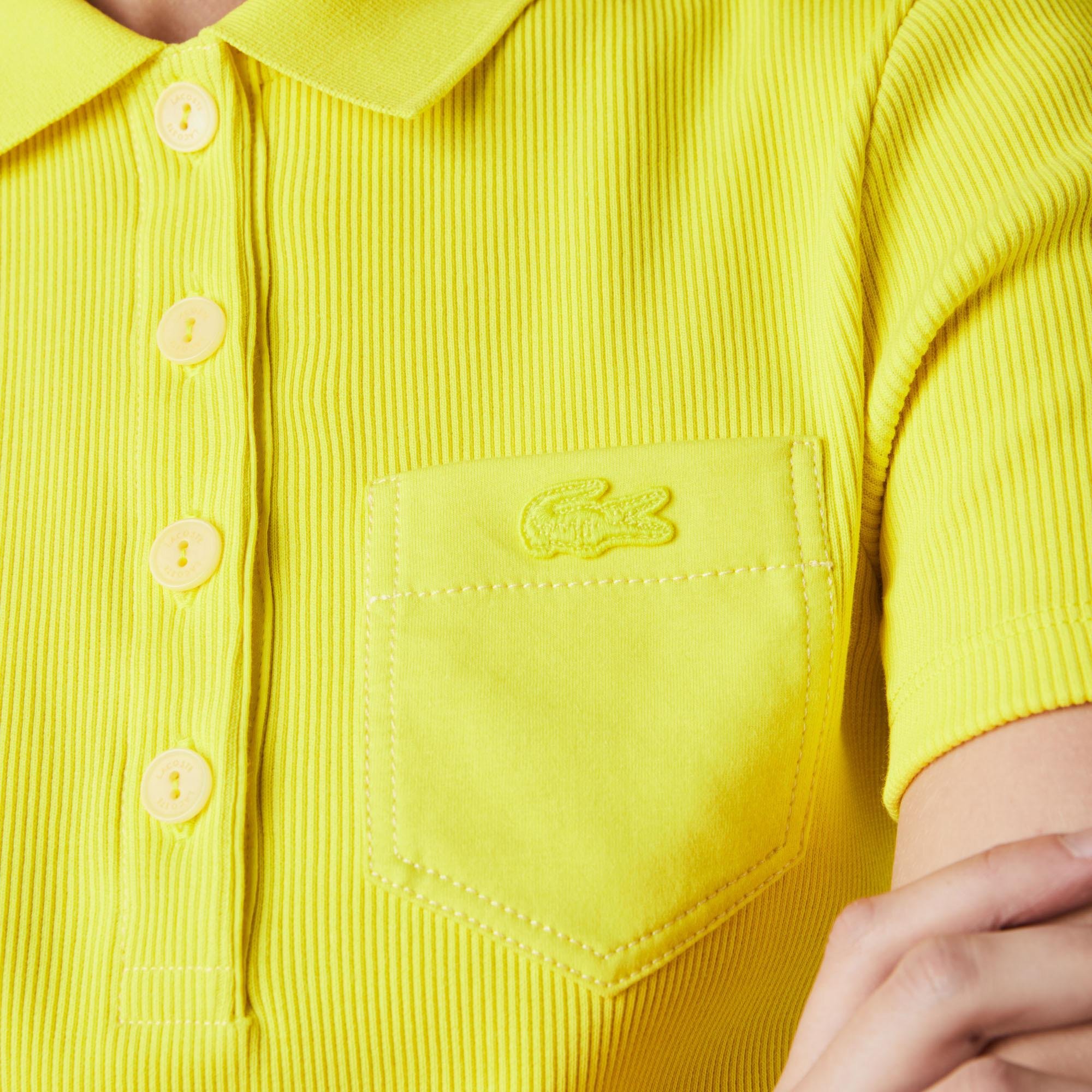 Lacoste  Ženy košile polo Slim Fit vyrobené z bavlny pruhovaný