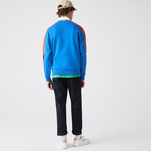 Lacoste férfi regular fit egyszínű pamut chino nadrág
