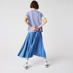 Lacoste Women's Branded Elasticised Pleated Skirt