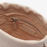 Lacoste Women’s Croco Crew Grained Leather Bucket Bag