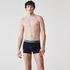 Lacoste Pack Of 3 Navy Casual Boxer Briefs With Contrasting WaistbandL42