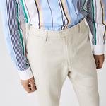 Lacoste mužskýe  Kalhoty Slim Fit vyrobeno ze směsi bavlny a lnu