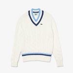 Lacoste светр унісекс з V-вирізом