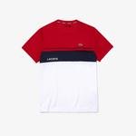 Lacoste Men’s SPORT Crew Neck Breathable Colourblock T-shirt