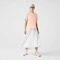 Lacoste Women’s Crew Neck Premium Cotton T-shirtZ0E