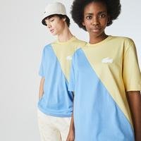 Lacoste Unisex LIVE Loose Fit Bicolour Cotton T-shirt3GW