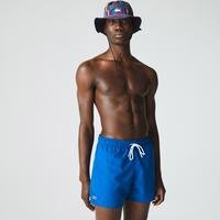 Lacoste męskie szorty kąpielowe z lekkiego materiału z technologią quick dryMNK