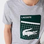 Lacoste SPORT pánské prodyšné tričko s 3D potiskem