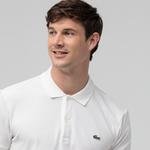 Lacoste Men’s Regular Fit Crocodile Print Cotton Piqué Polo Shirt
