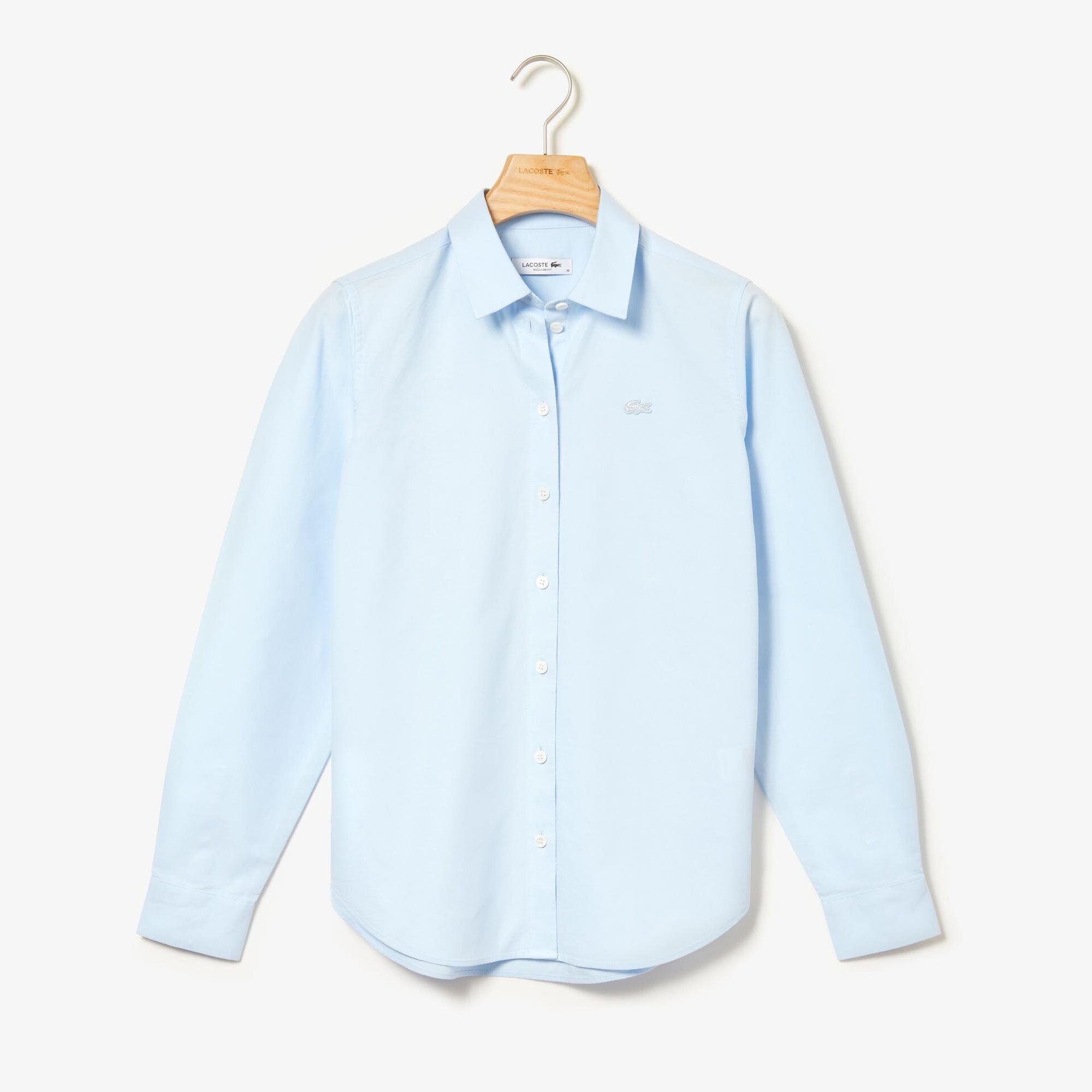 Lacoste Women's Regular Fit Oxford Cotton Shirt