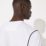 Lacoste Men's SPORT Piped Cotton T-Shirt