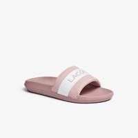Lacoste Women's Croco Synthetic and Textile Slides208