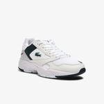 Lacoste Women's Storm 96 Lo Synthetic and Leather Sneakers