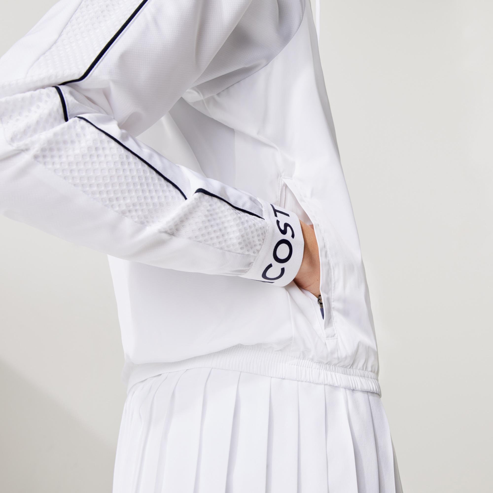 Lacoste Women’s SPORT Water-Resistant Zip Tennis Jacket