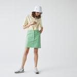 Lacoste Women’s Short Lightweight Cotton Pocket Skirt