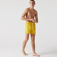 Lacoste męskie szorty kąpielowe z lekkiego materiału z technologią quick dryKNQ