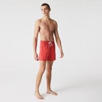 Lacoste męskie szorty kąpielowe z lekkiego materiału z technologią quick dryL45
