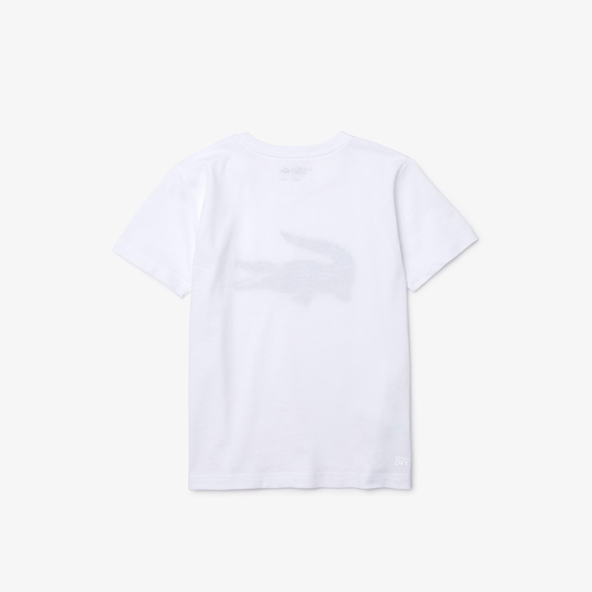 Lacoste Detské tenisové tričko  SPORT z technickej tkaniny Oversized Croc