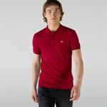 Lacoste Slim fit Stretch Cotton Piqué Grey Crocodile Polo Shirt