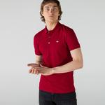 Lacoste Slim fit Stretch Cotton Piqué Grey Crocodile Polo Shirt