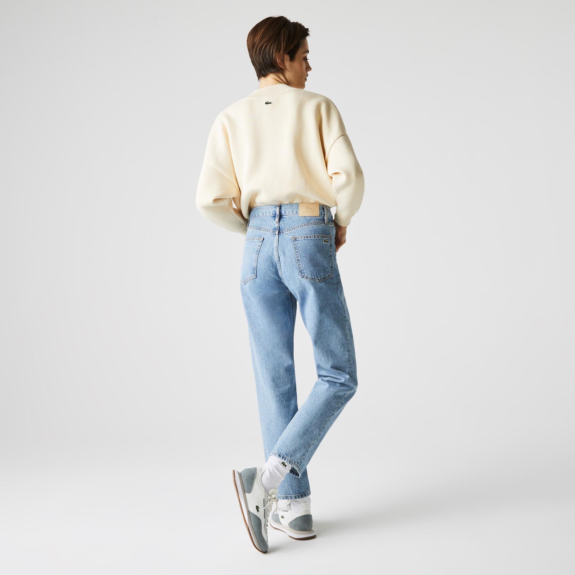 Lacoste Women’s Japanese Cotton Denim Boyfriend Jeans