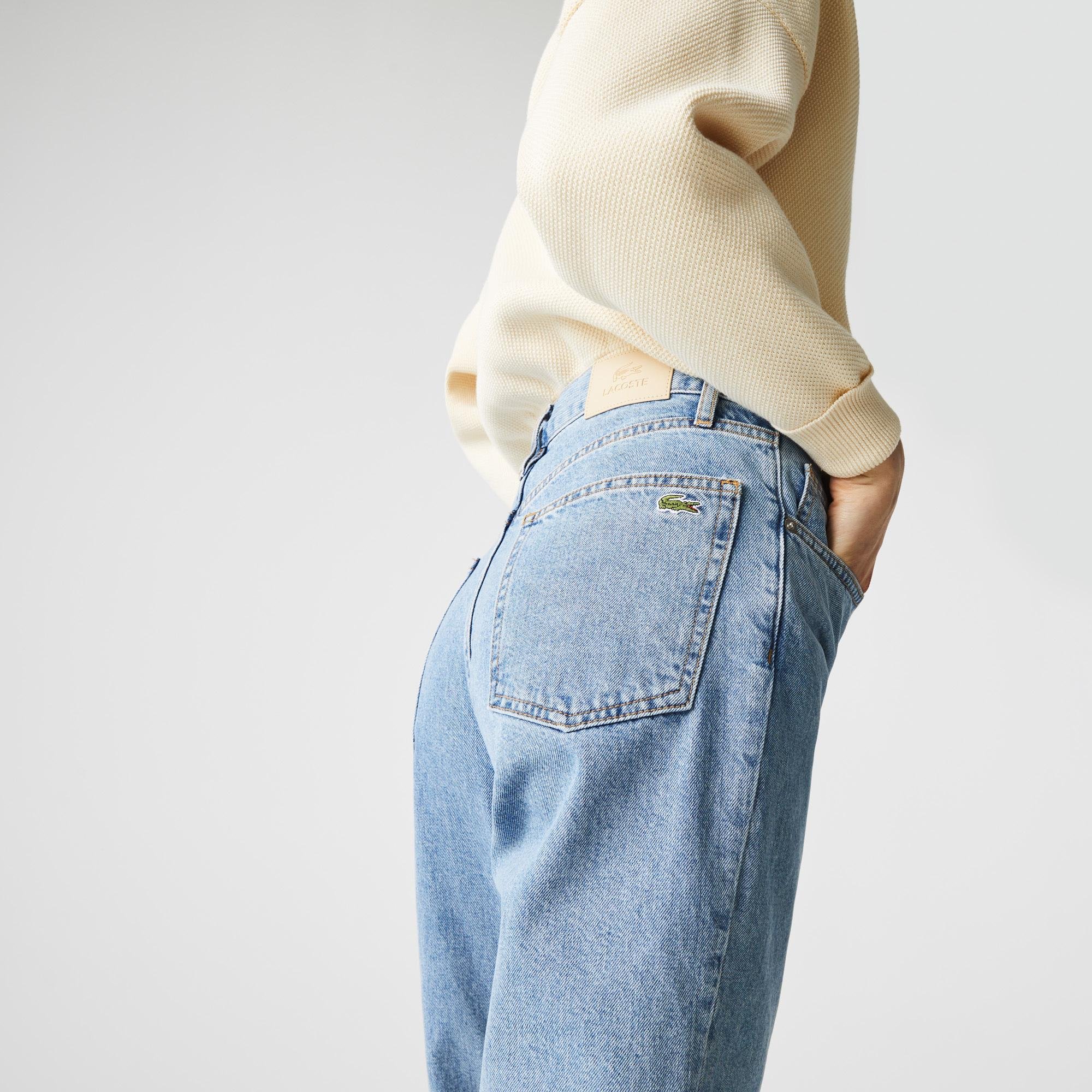 Lacoste Women’s Japanese Cotton Denim Boyfriend Jeans
