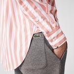 Lacoste Damskie spodnie sportowe z mieszanej bawełny