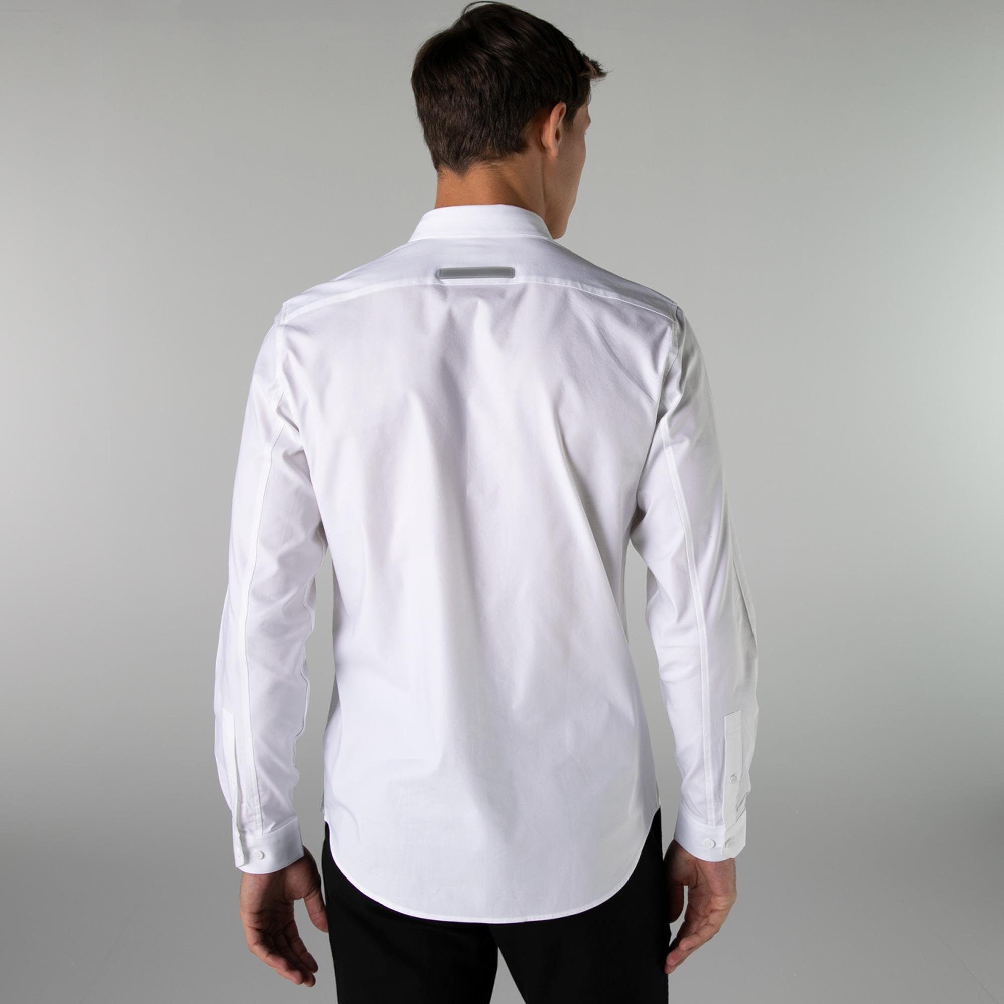 Lacoste Motion Pánská Prodyšná Košile Ze Strečové Bavlny