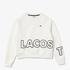 Lacoste Women's LIVE Loose Fit Print Textured Fleece Sweatshirt8LP