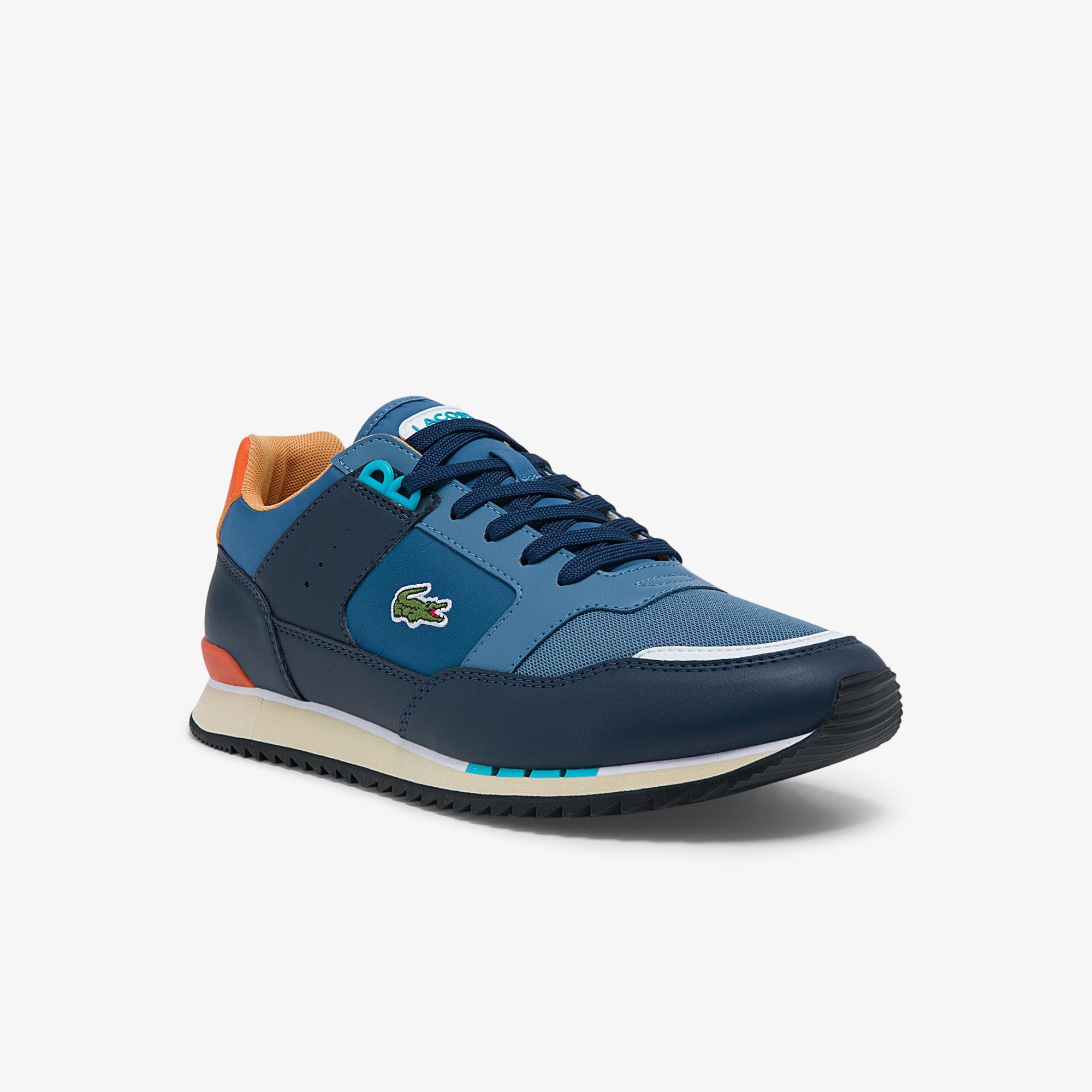 Lacoste Men's Partner Piste Synthetic and Textile Sneakers