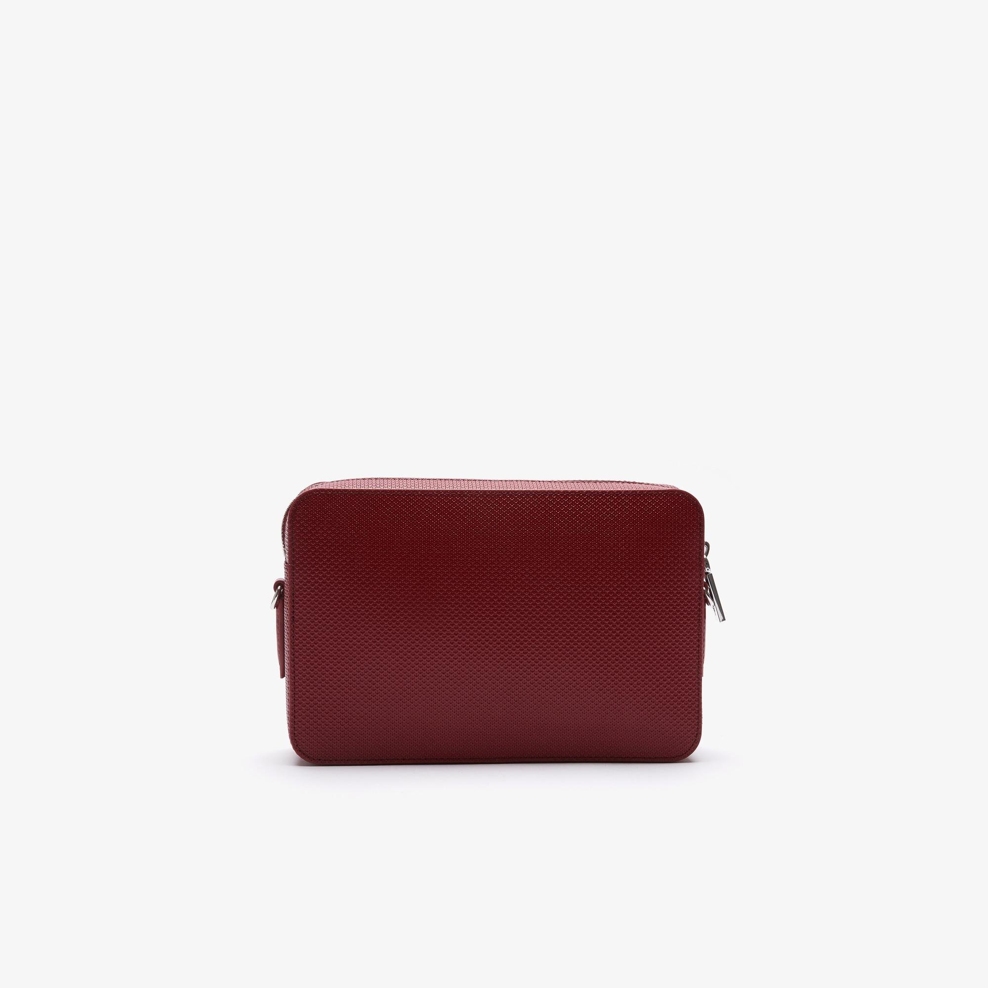 Lacoste Women’s Chantaco Detachable-Strap Premium Piqué Leather Bag