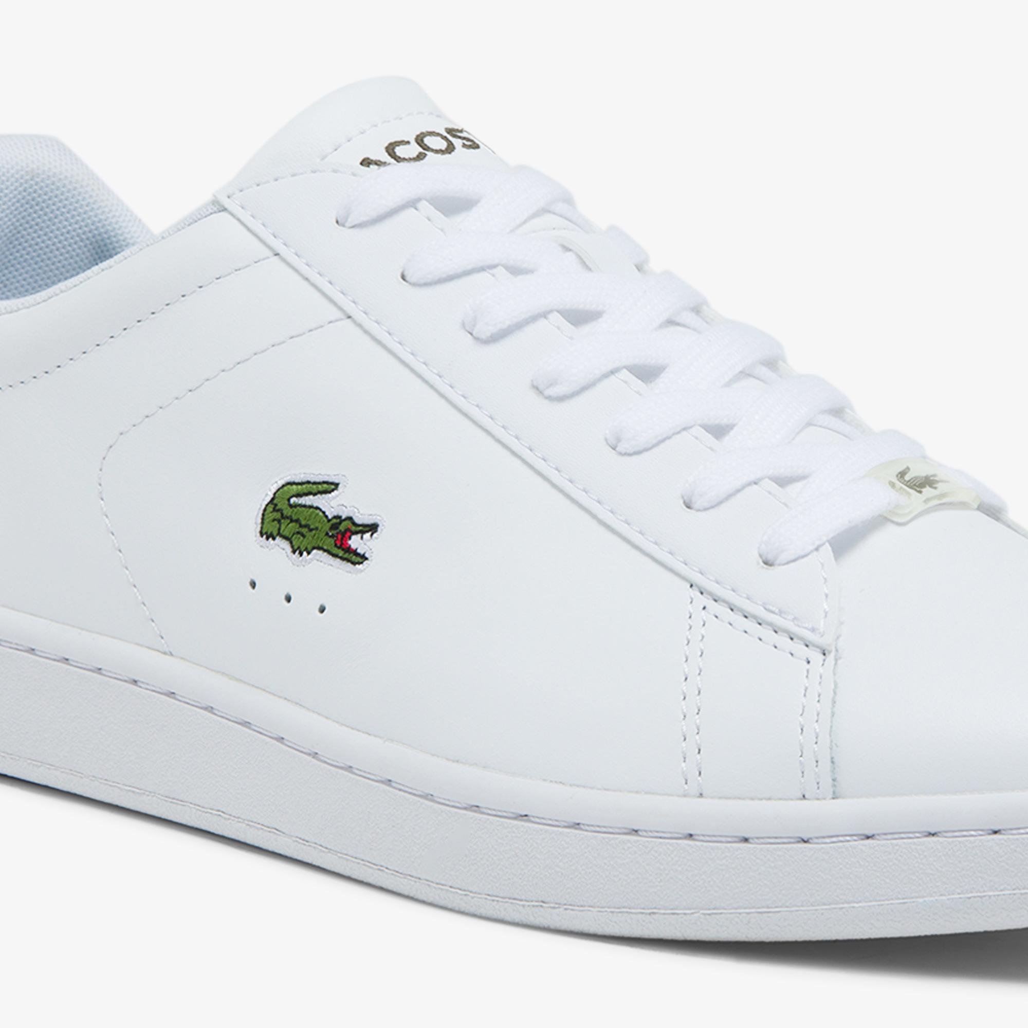 Lacoste Men's Carnaby Evo Leather and Synthetic Sneakers