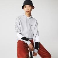 Lacoste Men’s Hooded Colorblock Fleece Zip SweatshirtP0F
