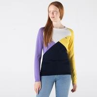 Lacoste светр жіночий з круглим вирізом03L