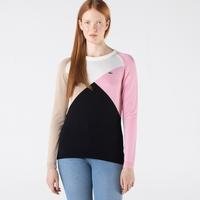 Lacoste светр жіночий з круглим вирізом03P