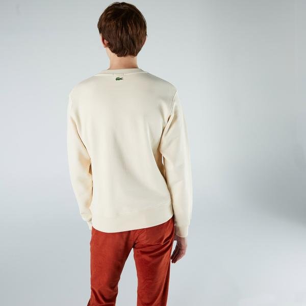 Lacoste Unisex 3D Logo Organic Cotton Fleece Sweatshirt