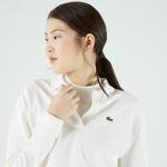 Lacoste női regular fit nyitott nyakú pólóing