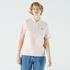 Lacoste Women’s Regular Fit Striped Organic Cotton Polo ShirtADY