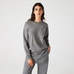 Lacoste Women's Crew Neck Wool Sweater