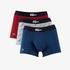 Lacoste Pack of 3 Plain and Printed Casual Boxer BriefsYJB
